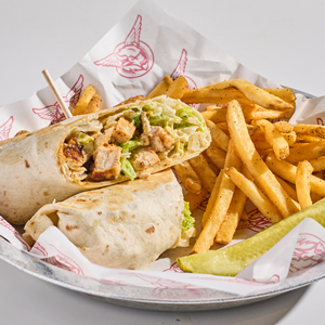 Blackened Chicken Caesar Wrap